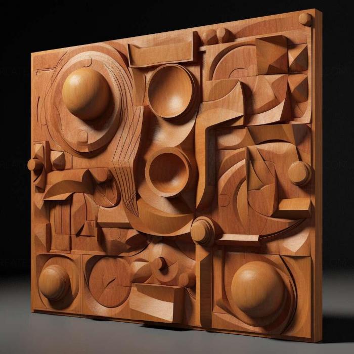 نموذج ثلاثي الأبعاد لآلة CNC 3D Art 